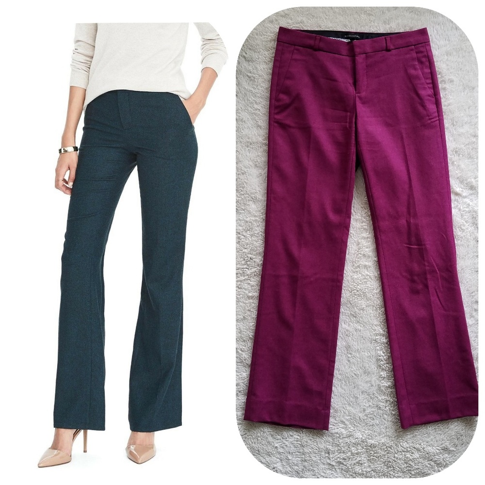 BR | Logan Magenta Flannel Pant